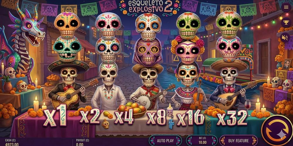 casino autorizado con Esqueleto Explosivo 2