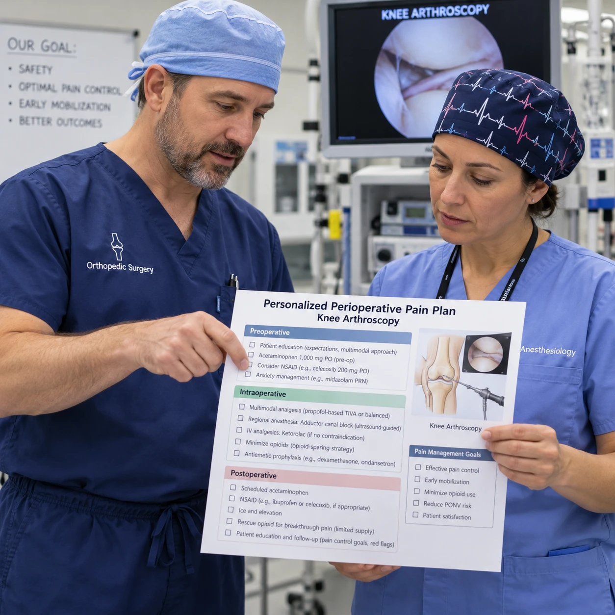 Gestione del dolore peri-operatorio in ortopedia: protocolli moderni e approccio multimodale
